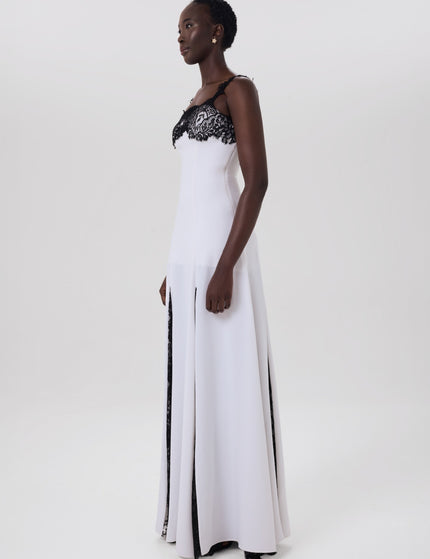 Promise Dress Elegant Floor-Length Gown Left Side View