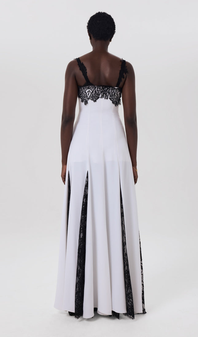 Promise Dress Elegant Floor-Length Gown Back View