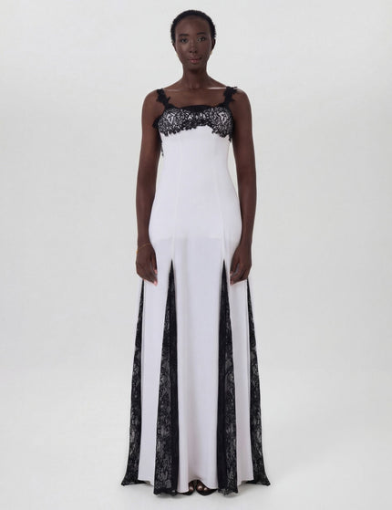 Promise Dress Elegant Floor-Length Gown Front View